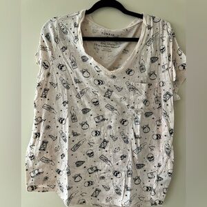 Torrid Light Pink Graphic Print Tee